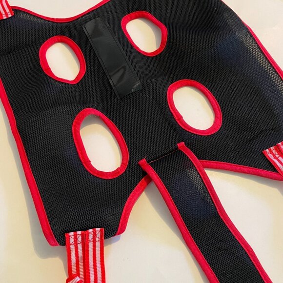 Black & Red Pet Grooming Hammock - Picture 12 of 13